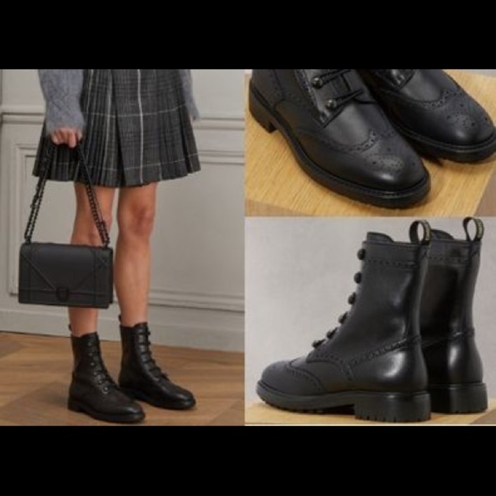 CHRISTIAN DIOR UNIT COMBAT BOOTS
